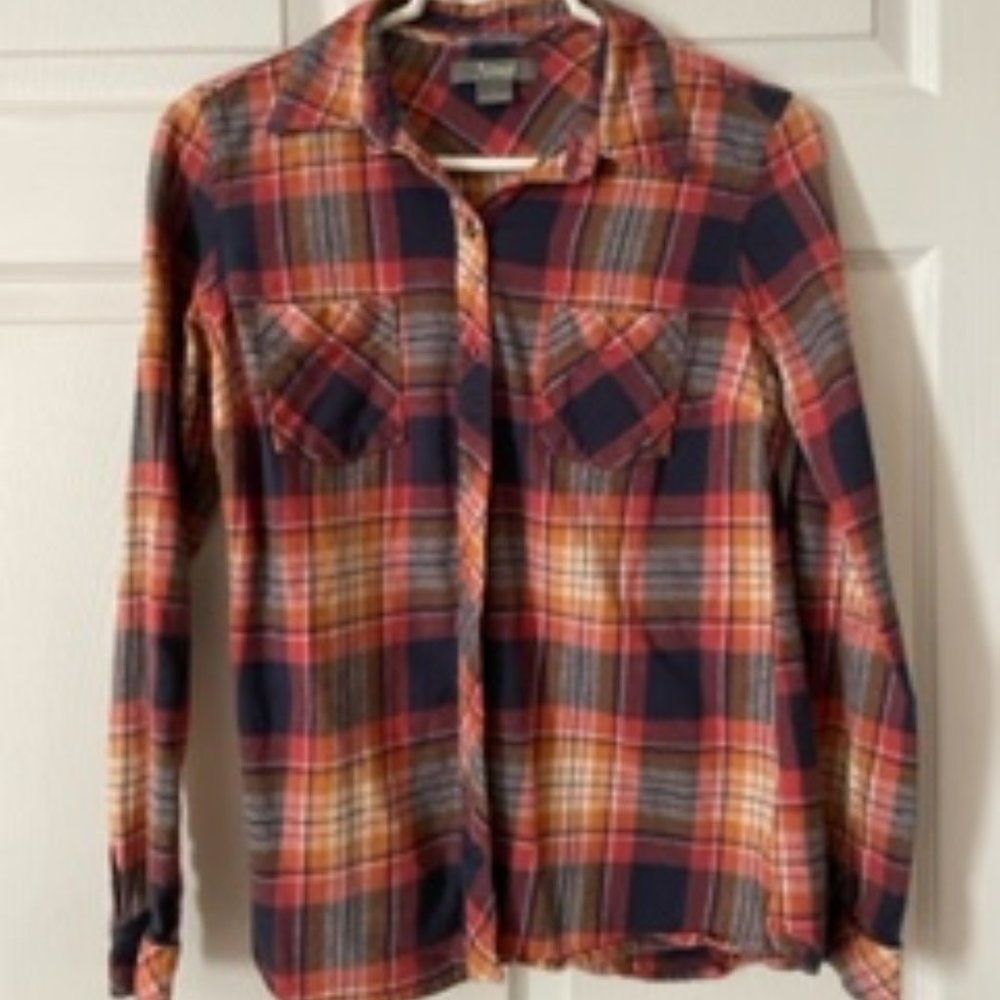 Button Down Plaid Shirt